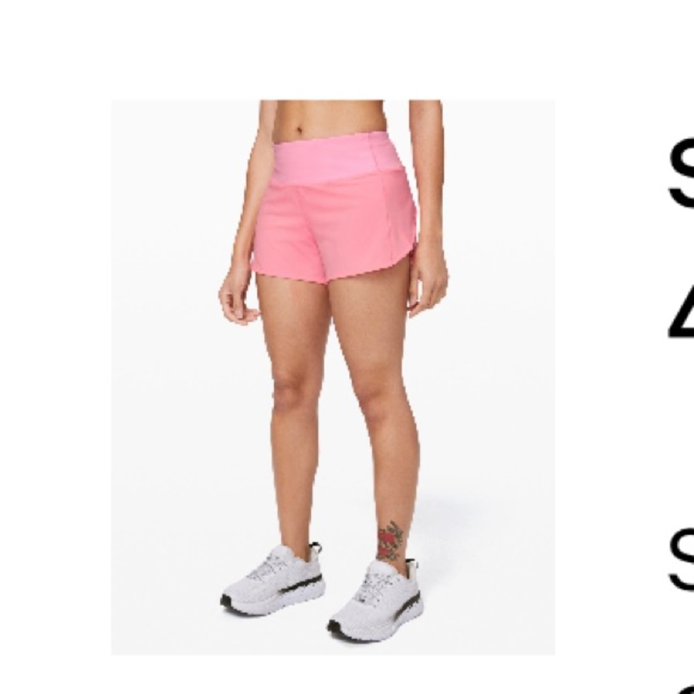 Lululemon Speed Up Shorts